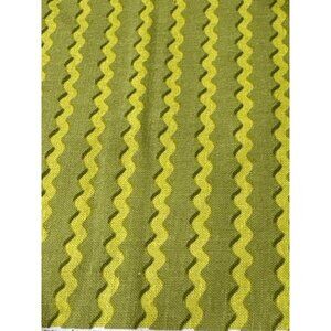 Holly Holderman Ric Rac Tonal Quilting Fabric 29"x44" Green Zigzag Pattern Cotto